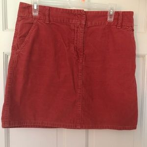 J Crew Corduroy Skirt
